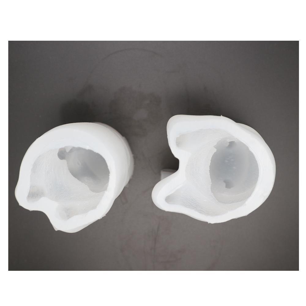 Panda Silicone Mold for Handmade Candle Plaster Soap Epoxy Resin Chocolate Decoration Gypsum Ice DIY Baking Mould