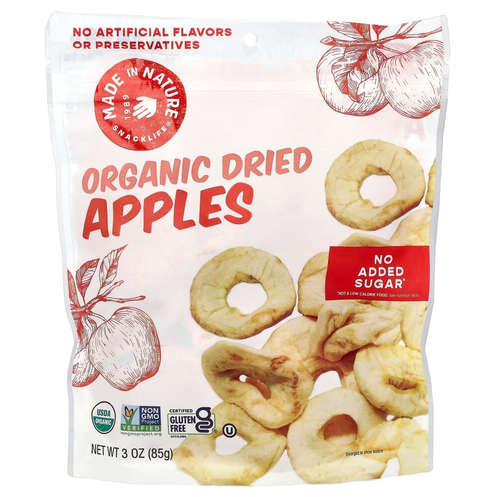 Made in Nature Apple Rings Hardcore Super Snack 3 oz (85 g)