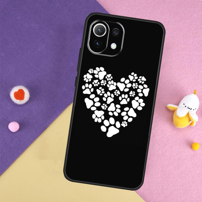 Cat Dog Paw Design Case For Xiaomi 13T 11T 12T 14T Pro 13 14 15 Ultra POCO X7 Pro X3 X5 X6 F5 F6 M6 Pro Cover