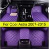 Car Floor Mats For Opel Astra Hatchback Two Doors 2007 2008 2009 2010 2011 2012 2013 2014 2015  Auto Foot Pads Interior