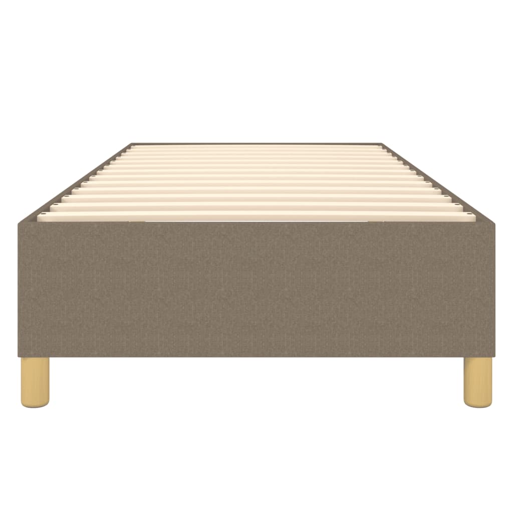 Vidaxl Rama Łóżka Bez Materaca Taupe 80X200 Cm Tkanina
