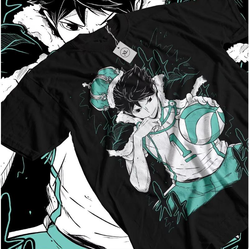 

Trend Summer 2025 Cosplay Neutral Oikawa Haikyuu T-Shirt Team Aoba Johsai Anime Manga Unisex Shirt All Sizes Streetwear S