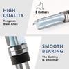 12mm Shank Router 1 2*3 4*50.8 Carbide Alloy Router Enclosed Lubricated Bearing Solid Hardened Steel Anti Kickback Design
