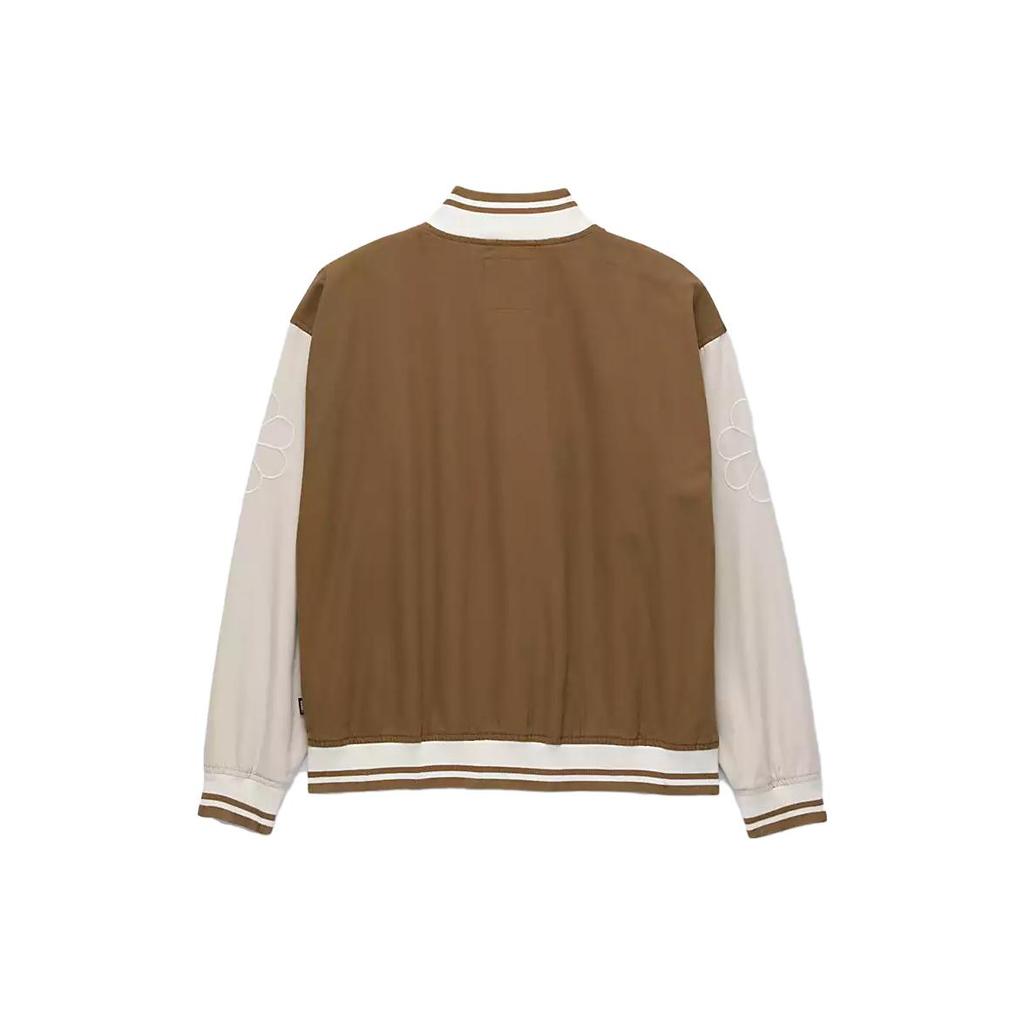 Vans Jackets Women's Brown Baseball Collar Moderate Pilot VN0007580E0