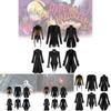 Charming Dark Fantasy Long Trench Coat For All Genders In Black And Brown Color Choices