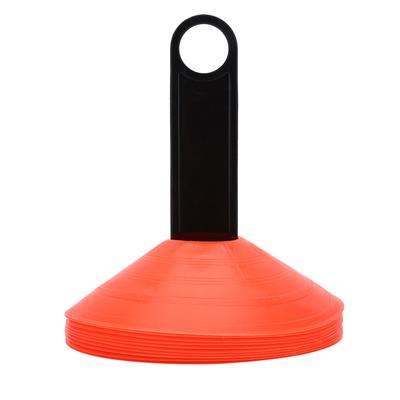 10 Pcs Practical Mini Field Cone Discs Marker Soccer Football Sport Speed Training Tool