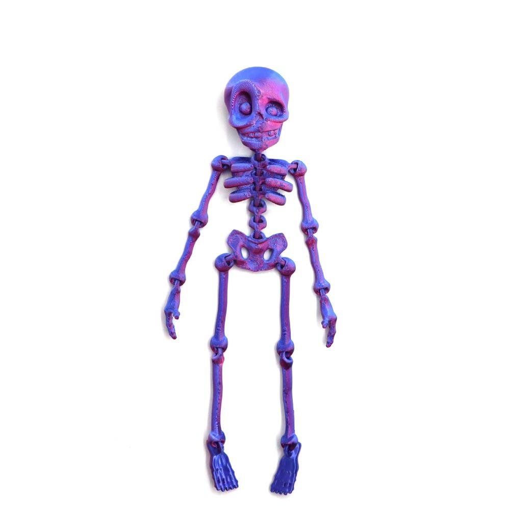 Movable Skeleton Rack Refrigerator Sticker Exquisite Refrigerator Magnets Children