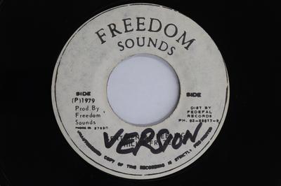 7inch Record PRINE ALLA - Black Rose NONE FREEDOM SOUNDS Jamaica Reggae, Ska & Dub Used
