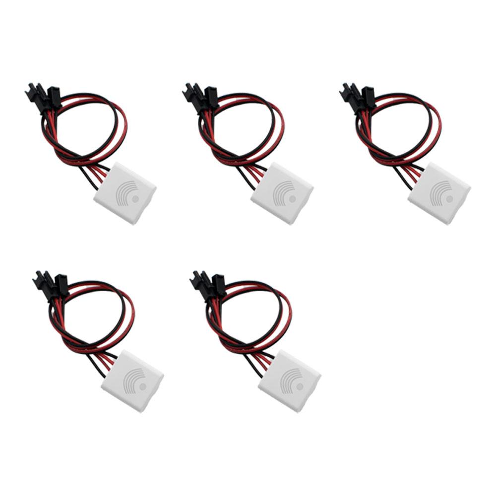 5PCS Scimagic DC 3.3-24V Home Smart System Motion Detector High Sensitivity Microwave Motion Sensor Switch  120° 5.8GHz 5PCS