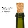 100Pcs Wine Corks Stopper Reusable Sealing Wood Lid Cap Wine Bottle Stopper for Bottle Bar Tools Kitchen Accessories