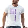 Purple Pancreatic Cancer Awareness Ribbon TShirt Big Size Crew Neck TShirt