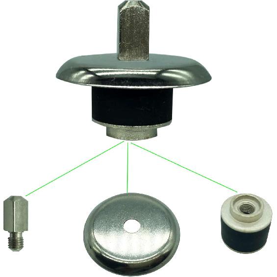 Blender Coupling Stud Slinger Pin Kit Replacement for Oster Osterizer Blenders (Pack of 2)