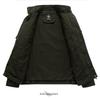 2026 Spring Men's Cotton Military Jacket Plus Size Casual Work Jacket