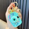 Luminous Cartoon Projector Camera Keychain - Small Gift & Bag Pendant
