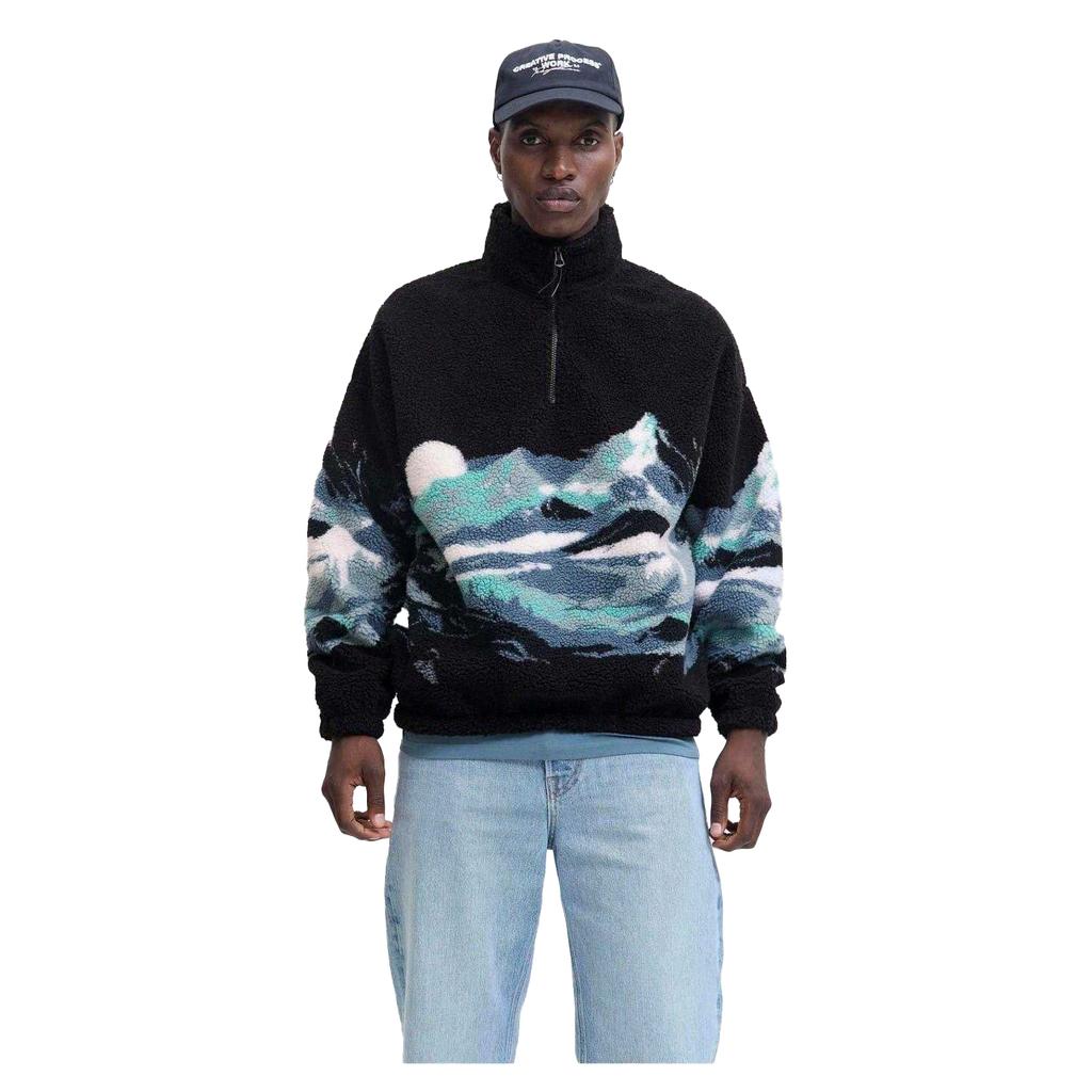 Jack And Jones Mens Mountain Teddy Fleece Sweatshirt
