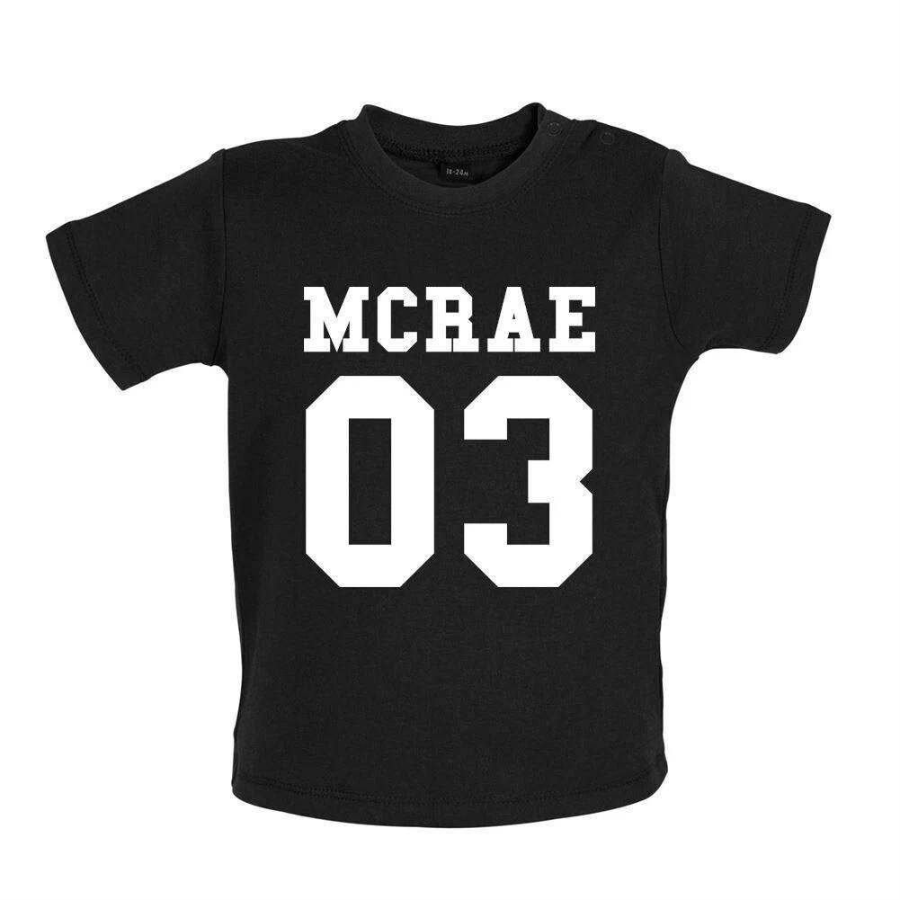 

McRae 03 - Baby Kids Boys Girls Unisex T-Shirt / Babygrow - Love Tour Greedy Exes Tate 2003 Lyrics Tour 160