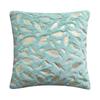 Decorative Pillowcase, Feathers, Light Green