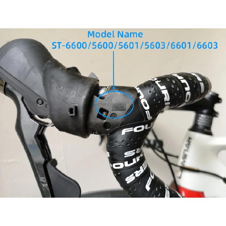 Bracket Hoods for Shimano 105 Ultegra ST-6600 ST-6603 ST-5600 Shifter Cover Set STI Lever Hood for 6600 5601 5603 6601 Shifters