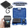 HVAC Precision Electronic Refrigerant Charging Scale Weighing Weight Digital Car Refrigerant with English Instruction