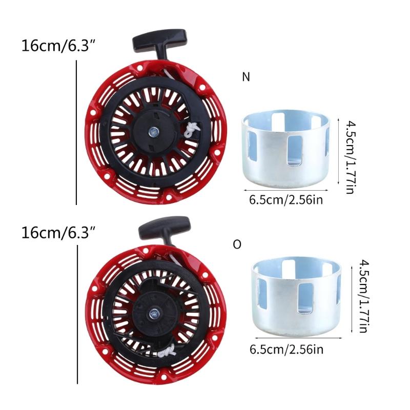 Conjunto de partida manual de retrocesso e partida manual para GX340 GX390 GX610
