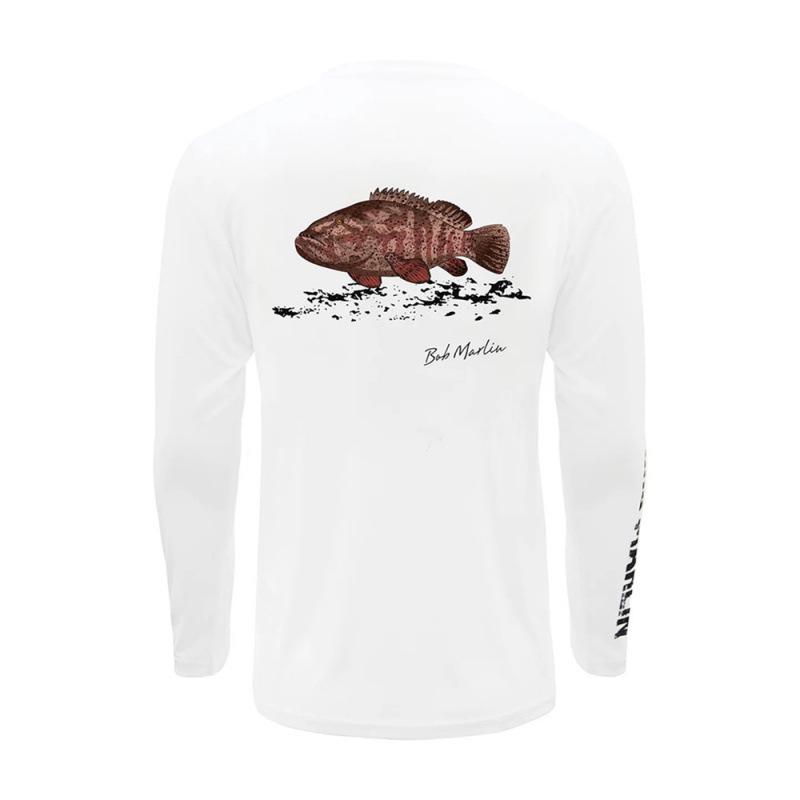 BOB MARLIN Outdoor Hooded UV Protection Fishing Clothing