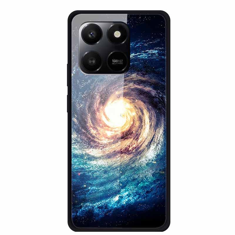 6.77" Glass Back Cover For Honor 400 Smart X7d 2025 Case Tempered Glass Case For Honor Play 10T 5G Case Protective Fundas Shells
