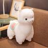 1PC 35/50CM Cute Saddle Alpaca Plush Toys Soft Plush Alpacasso Alpaca Dolls Stuffed Animal Toy Children Birthday Gifts