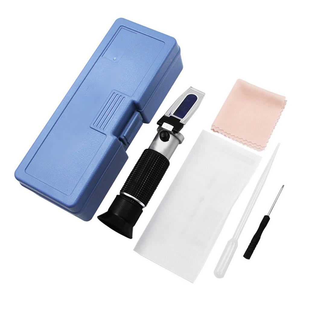 Handheld Refractometer 0?32percent Range Portable Brix Meter High Accuracy Sugar Content Tester for Food