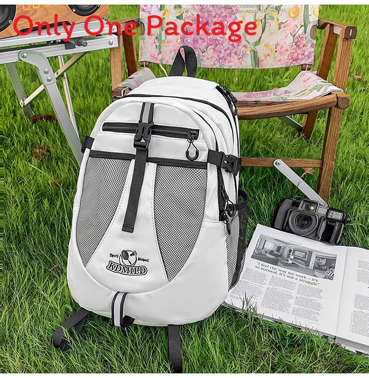Nylon Casual Travel Backpack For Men And Women With Laptop Storage