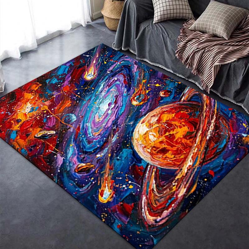 2025 New Space Carpet Rug for Living Room Bedroom Home Sofa Decoration,Kids play Non-slip Floor Mat161