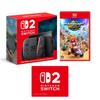 Nintendo Switch 2 Japan Mario Kart World Switch 2 Nintendo Switch 2 Logo Design Microfiber Cloth (Japanese Language, Only) + - Bonus Included.