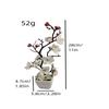 Double Vertical Pattern Pot Wintersweet Bonsai Artificial Plum Blossom Flowerpot Planting Flowerpot