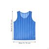 6 Football Pieces Soccer Vests Versatile Clothing Vestiles Elegant Activities