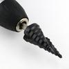 Heavy Duty Step Drill Bit with Anti-Slip Tip and High-Speed Precision for Accurate and Clean Drilling on Metal and Wood