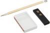 Furukawa Paper Calligraphy Small Calligraphy Set for Ceramic Hemp Leaf QR07 Co., Ltd. Set, Paper, Adults, Inkstone, Pattern,