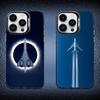Coque de téléphone Air France Concorde Pour iPhone 17,16,15,14,13,12,11,X,Mini,Pro,E,MAX Noir Bonbon Mat Anti-choc