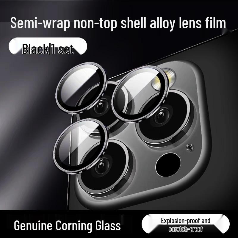 Apple 17 Lens Film: 16 Pro Max Camera Protection with iPhone 17 PM Positioning & Tempered 16 PM Cover