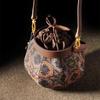 High Looks, Old Money Style, New Chinese Style, Non Lingering Fragrance, Cloud Gauze Lantern Bag, New Year's Style, Chinese Style Hand-held Bucket Bag