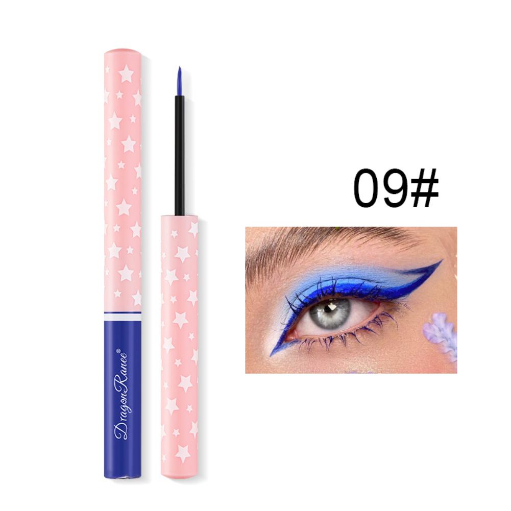 

Жидкая подводка для глаз Водостойкая цветная подводка для глаз Устойчивая к поту Не размазывается