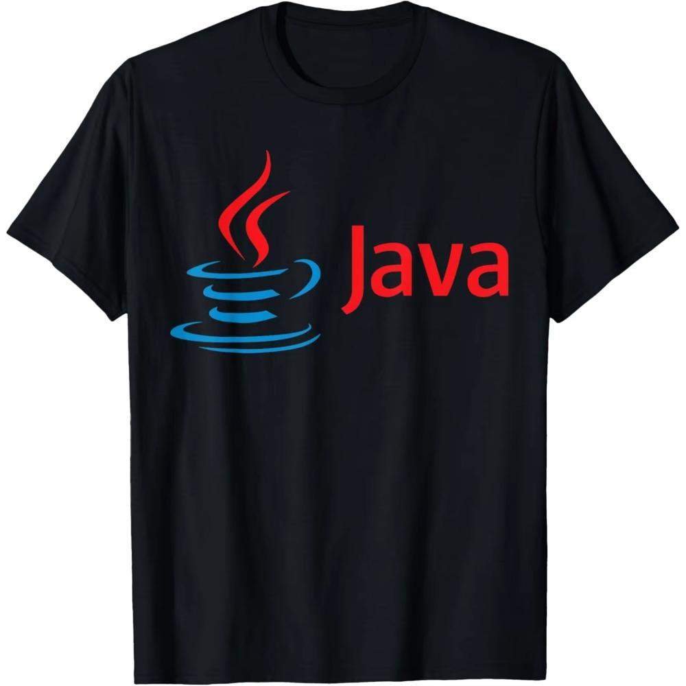 Java Computer Programmer Program Math Teacher Geek T-Shirt Unisex Summer Streetwear Tops Mens T Shirt S