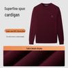 MONTAGUT Men's Round Neck Wool Sweater