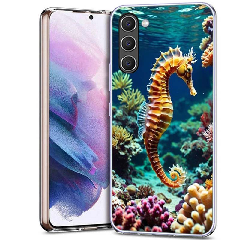 Seahorse Underwater Fantasy Phone Case for Samsung A54 A14 A24 A34 A17 A37 A57 A55 A35 A25 A15 A13 A23 A33 A53 A07 A05S A04S A03