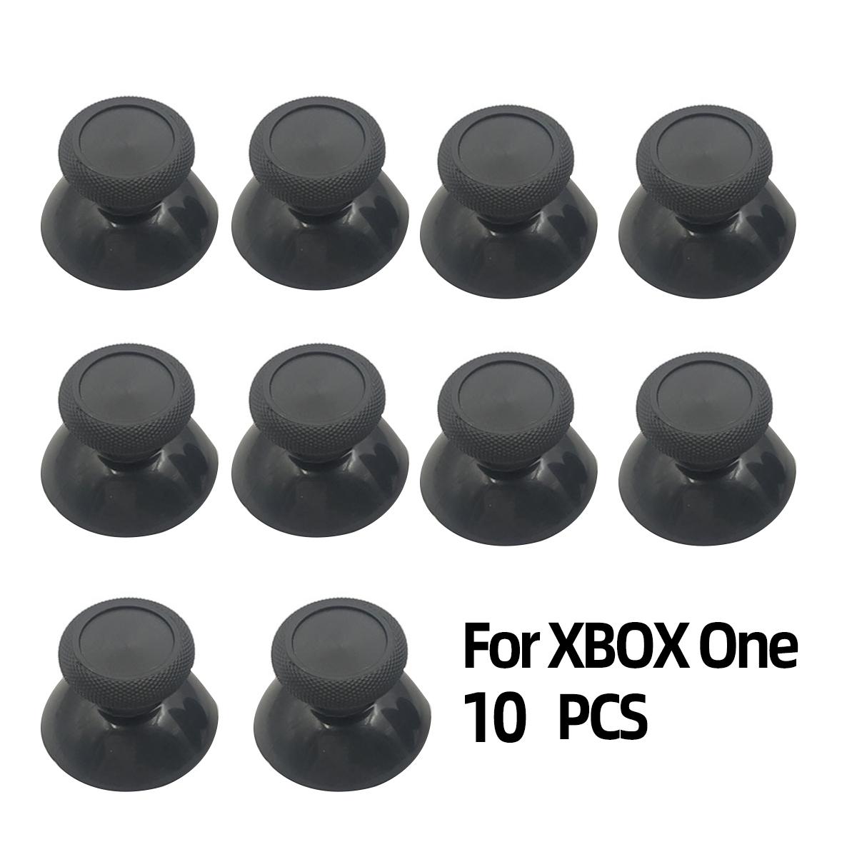 10pcs Replacement Analog Thumbstick Thumb Stick for Xbox One Controller Black Silicone Thumbstick Grips Caps Set Only 10PCS Thumbstick чёрный
