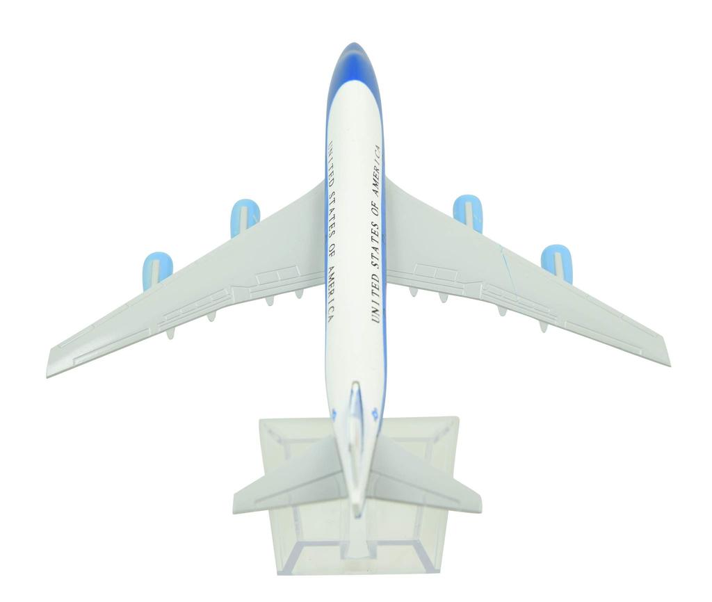 TANG DYNASTY 1/400 16cm Air Force One Boeing B747 Alloy Airplane Model Toy