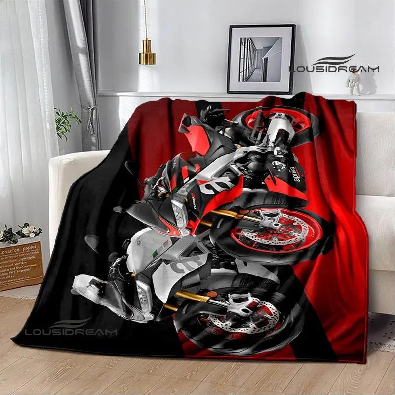 

Aprilia Motorcycle Logo Printed Blankets Fashion Warm Blanket Soft And Comfortable Blanket Home Travel Blankets Birthday Gift 100x150cm