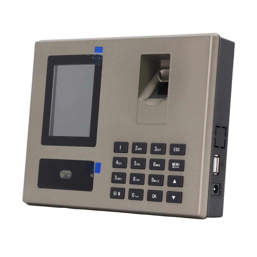 Employee Attendance Machine Fingerprint Biometric Time Face Recognition PIN Punching 100‑240V US Plug