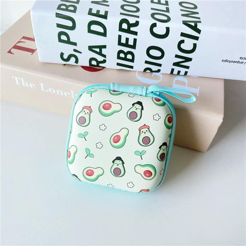 Fruit printed handheld storage bag