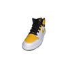 Air Jordan 1 Mid PS University Gold Kids Sneakers White Black 640734-170
