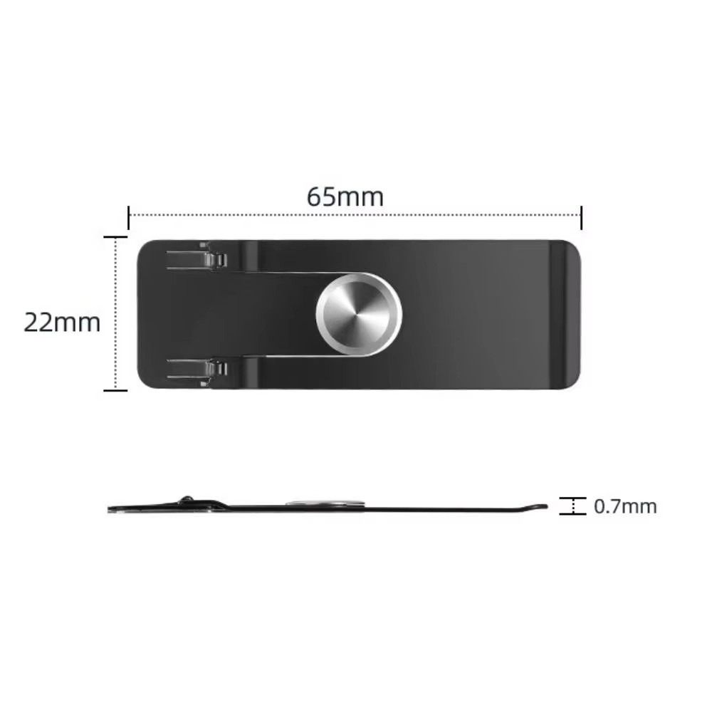 Self-adhesive Phone Holder 360° Rotating Tablet Stand Back Sticker Phone Kickstand Home Use
