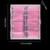 120Pcs Nail Mold With Edges Scale Inside Acrylic False Nails Tips Quick Building Gel Mold Extension Top Upper Forms Extension